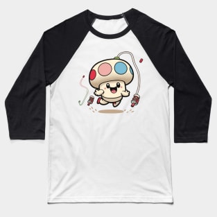 Cute Mushroom Baseball T-Shirt